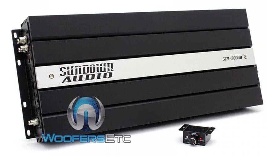 Sundown Audio SCV3000D Monoblock 3000W RMS Car Amplifier